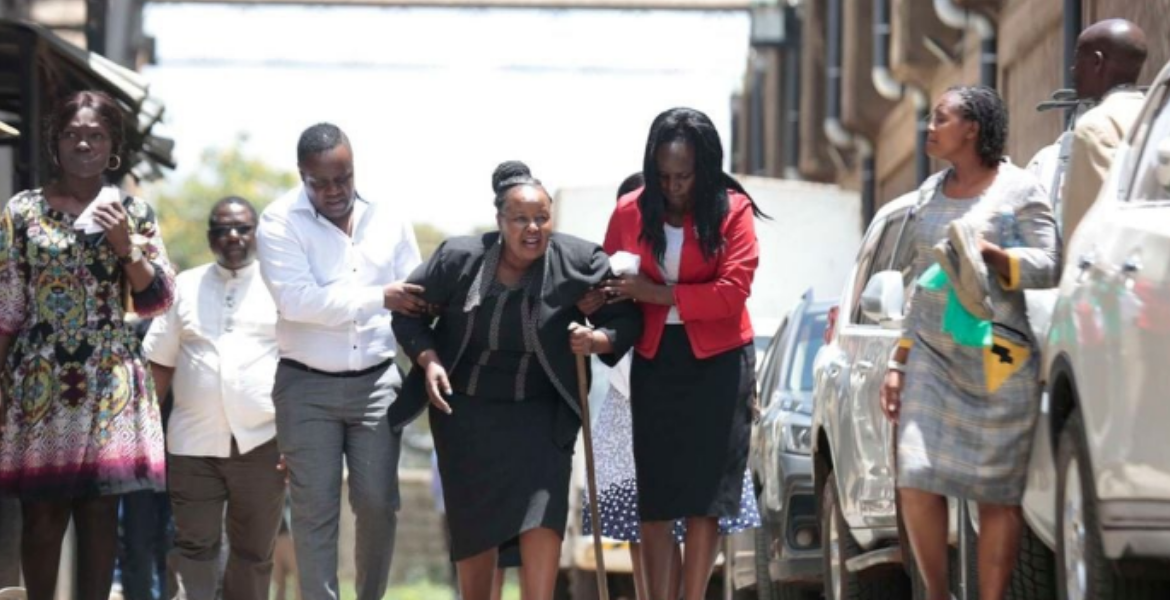Bishop Wanjiru Injured as Church Demolished