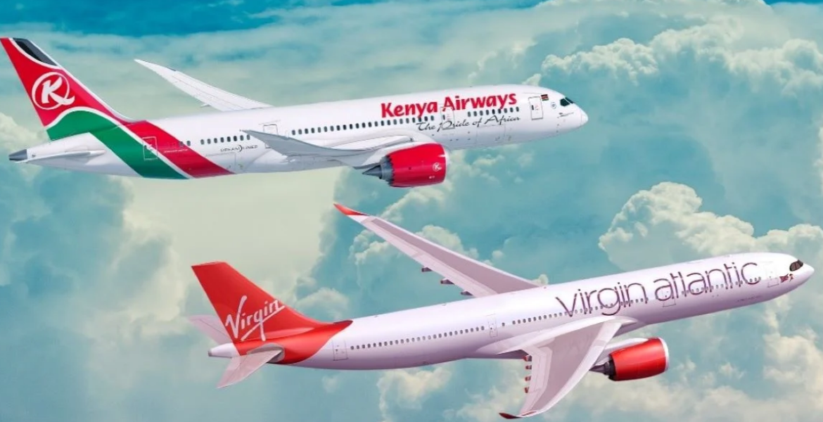Kenya Airways and Virgin Atlantic Codeshare Partnership Kenya Airways, Virgin Atlantic Partner in Codeshare Deal