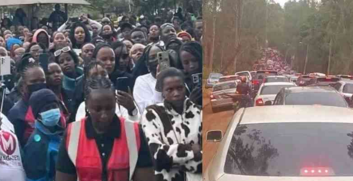 Heavy Traffic as Hundreds Gather to Bid Farewell to Brian Chira
