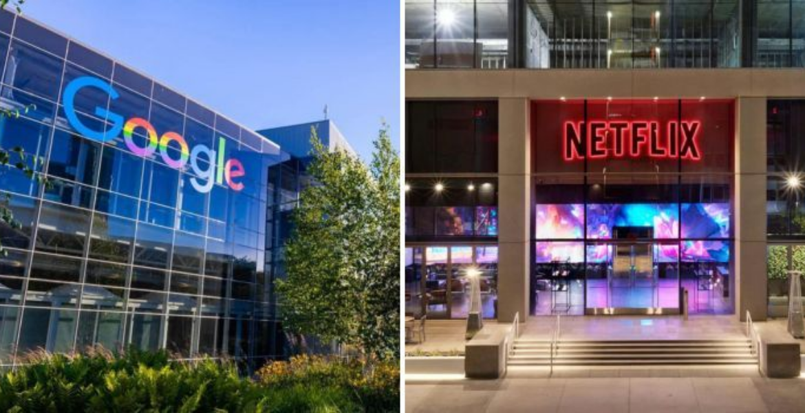 Google and Netflix Offices/ Kenyans Kenyan Startup Draws Billions from Former Google, Netflix CEOs
