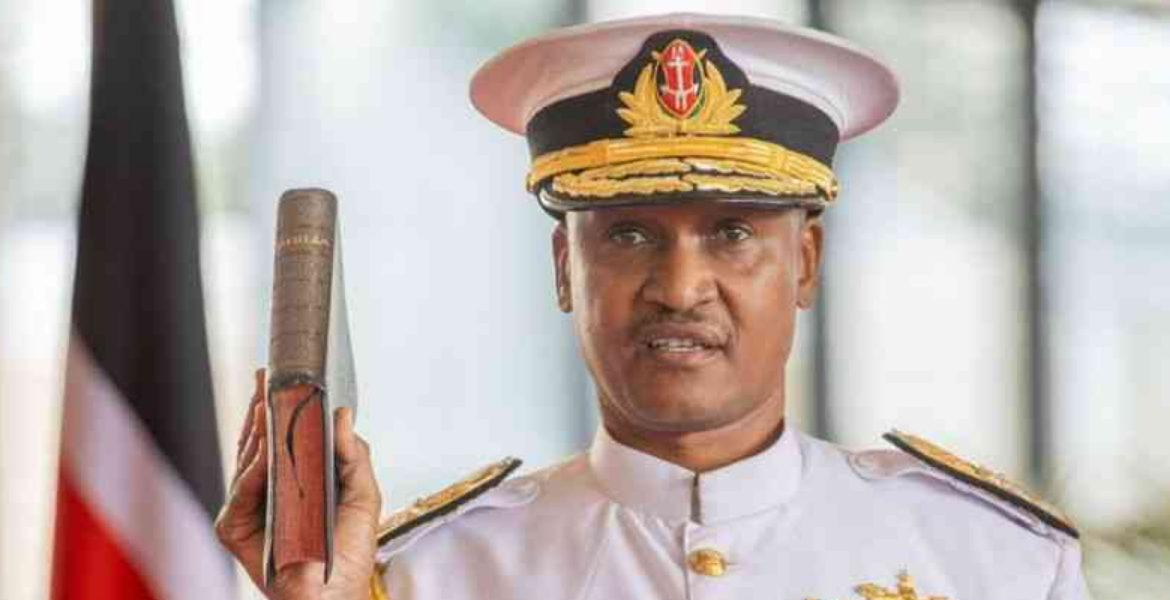 Kenya Gets New Military Chief as General Kahariri Takes Over CDF Role
