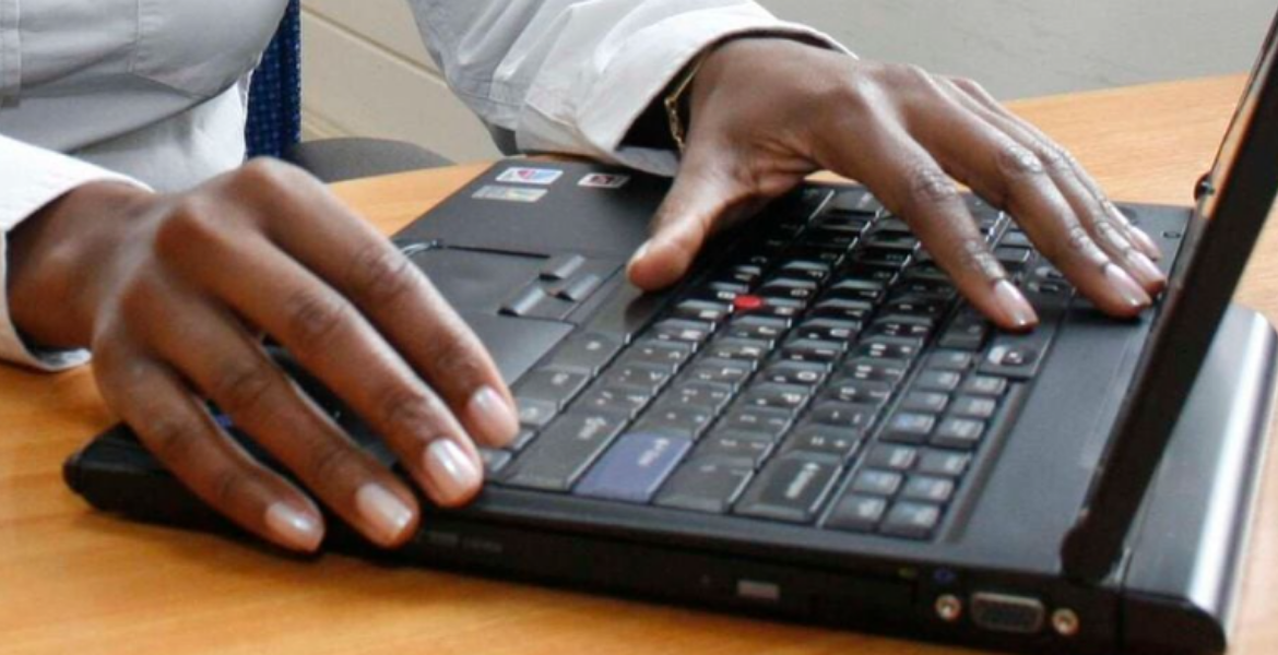 A user browses through the internet Slow Internet Connections Likely to Persist, Communications Authority of Kenya Warns