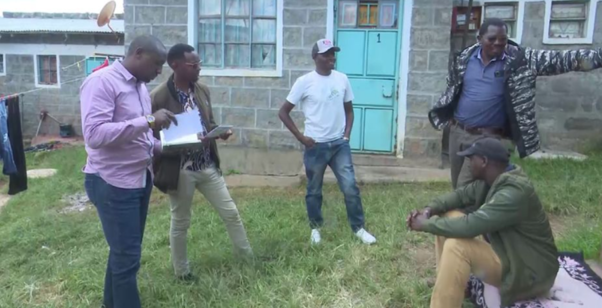 Nyahururu Landlord Welds Door, Traps Minor Over Rent Arrears