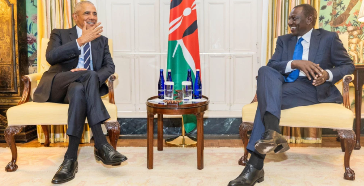 Obama, Ruto Deliberate on Africa's Development Agenda