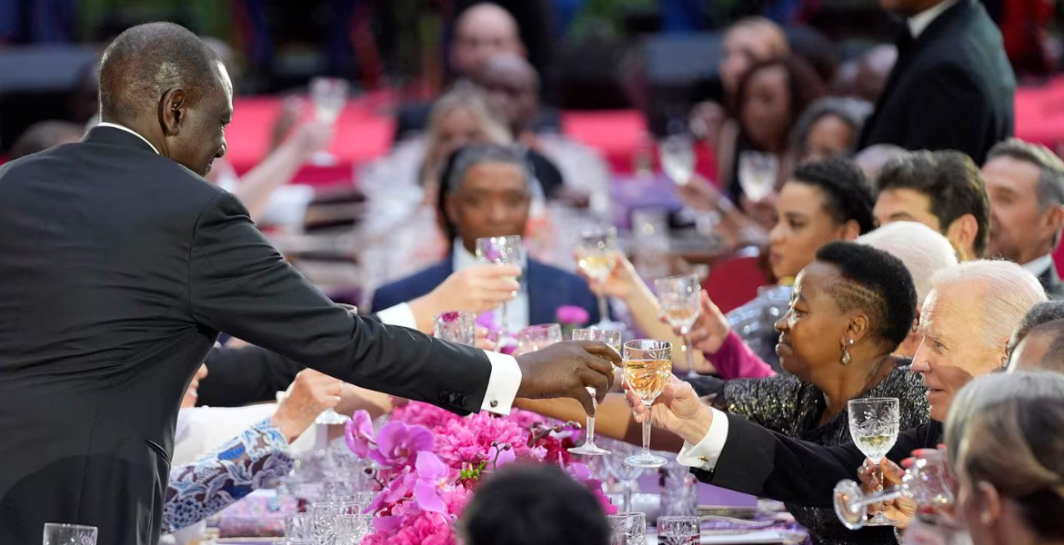 Revealed: White House State Dinner Menu for Ruto and Kenyan Delegates