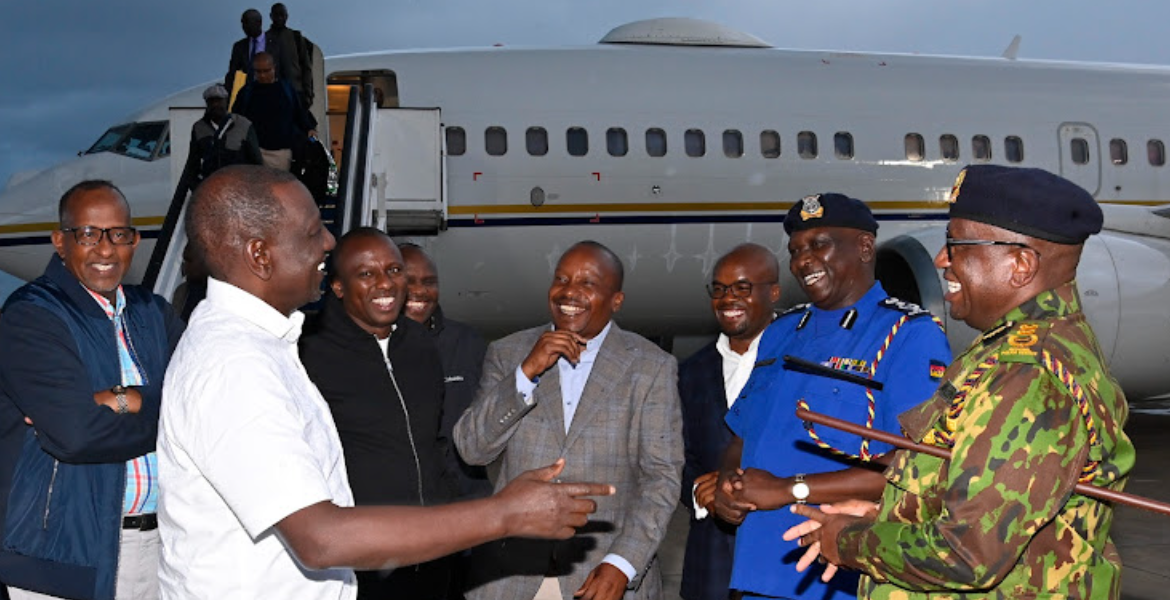 President Ruto Returns from Historic US Visit