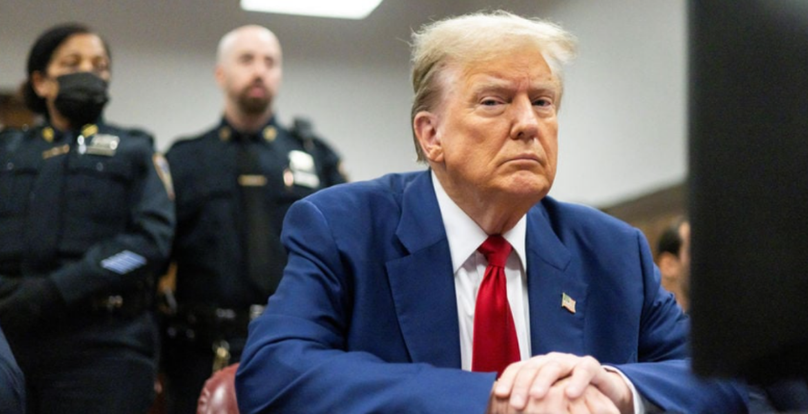 Former US President Donald Trump Trump's Campaign Rocked by Guilty Verdicts in Hush Money Trial