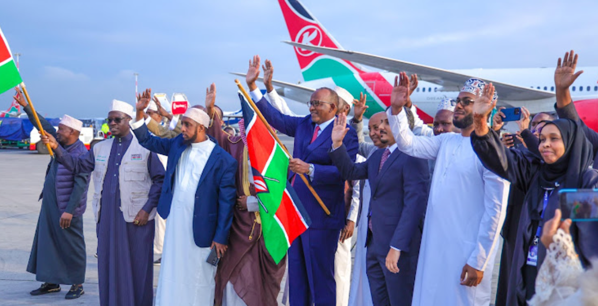 300 Kenyan Pilgrims Embark on Sacred Hajj Journey to Mecca