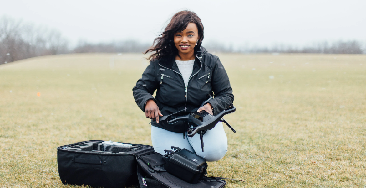 US Trained Drone Pilot Brings Tech Solutions to Kenyan Farms