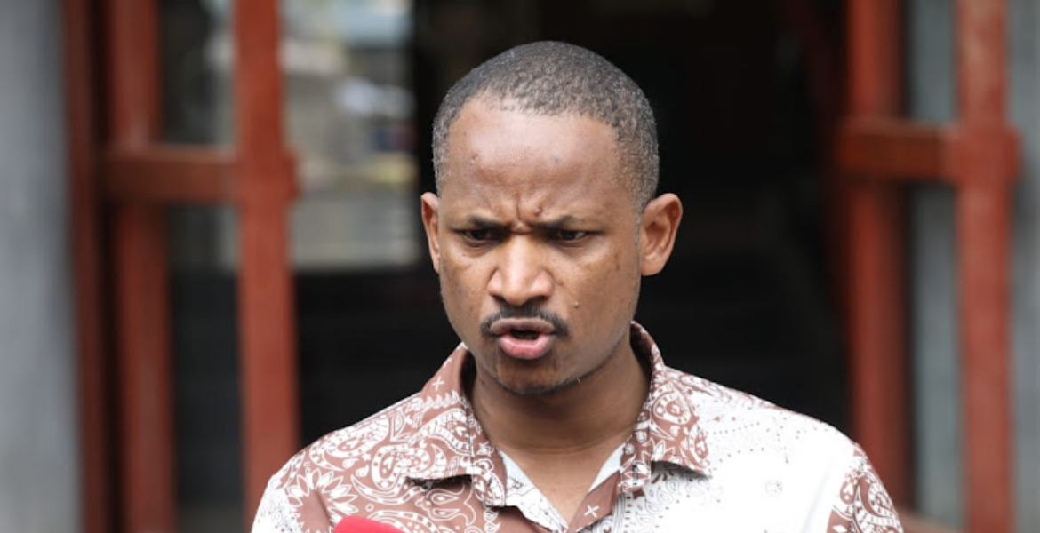 Babu Owinop Stands With Family of Killed Demonstrator Rex Kanyike