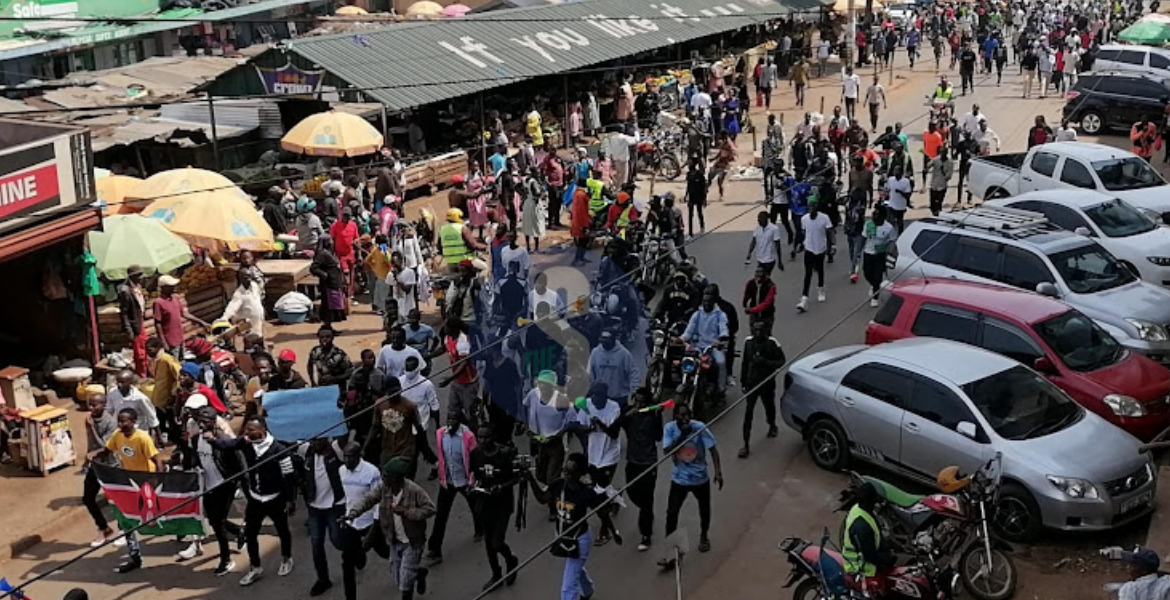 Chaos in Kisii and Nairobi as Teargas Meets Youth Protests