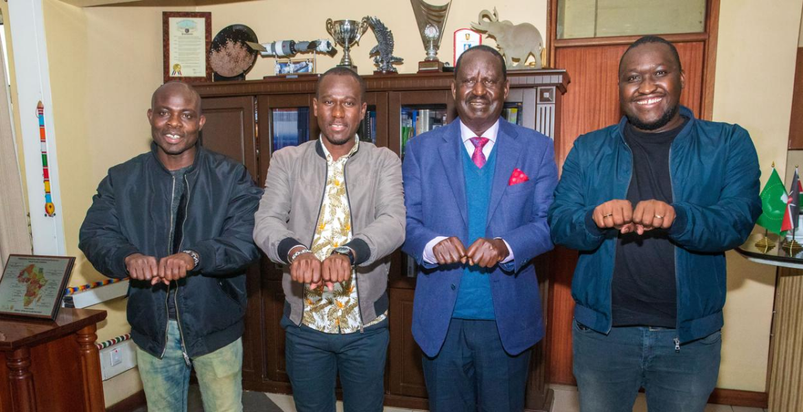Raila Responds to Gen Z Concerns on Handshake