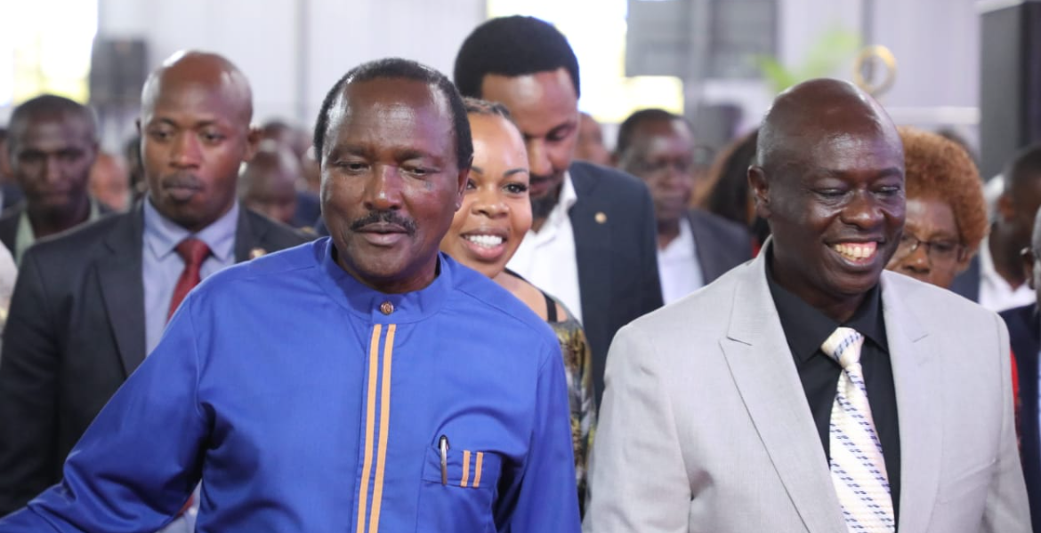 Kalonzo, Kioni Vow to Defend Gachagua Against Impeachment