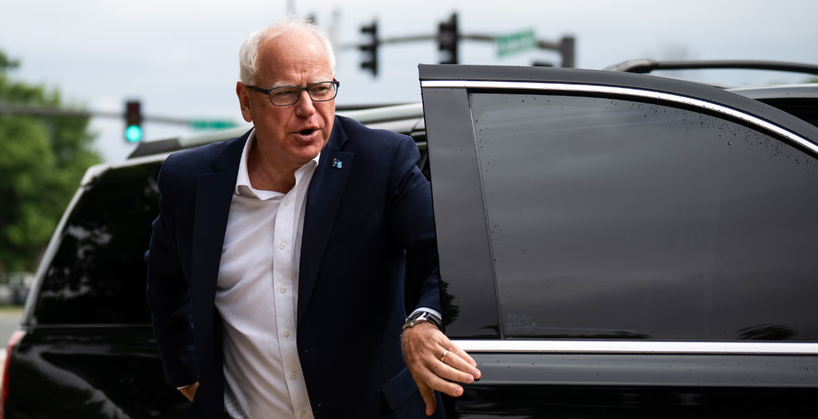 Minnesota Governor Tim Walz Kamala Harris Taps Tim Walz as Running Mate, Setting Stage for Tight Race Against Trump