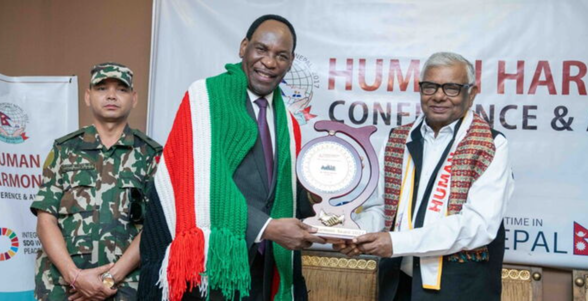 MCSK CEO Ezekiel Mutua Honored with Leadership Award in Nepal