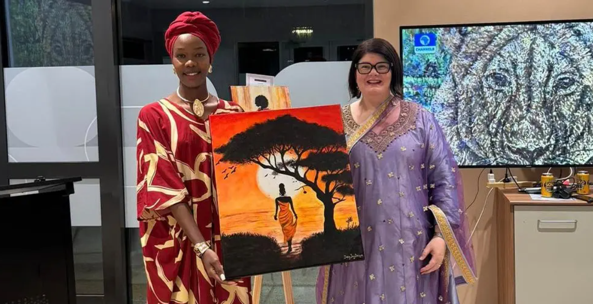Kenyan Painter Celebrates African Heritage in Australian Art Scene