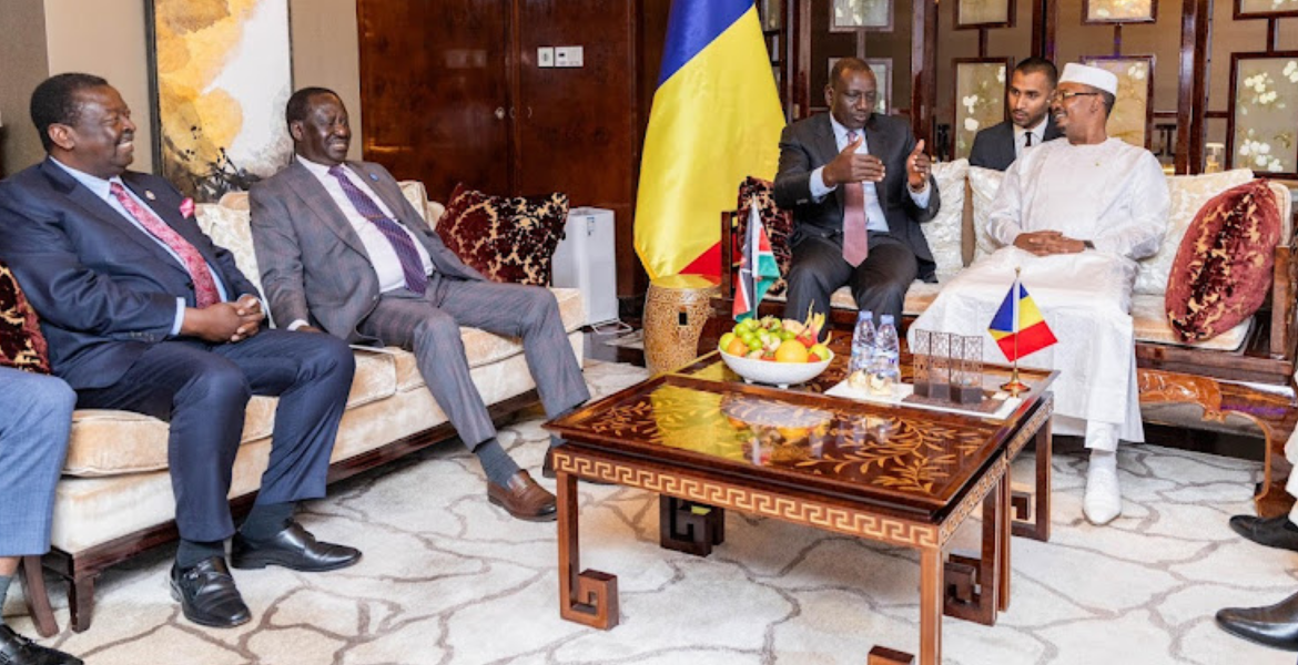 Ruto Leverages China Summit to Drum Up Support for Raila's AUC Bid