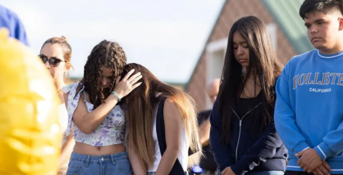 Students and Community Members Have Gathered Outside the School Father of Georgia School Shooter Faces Multiple Murder Charges
