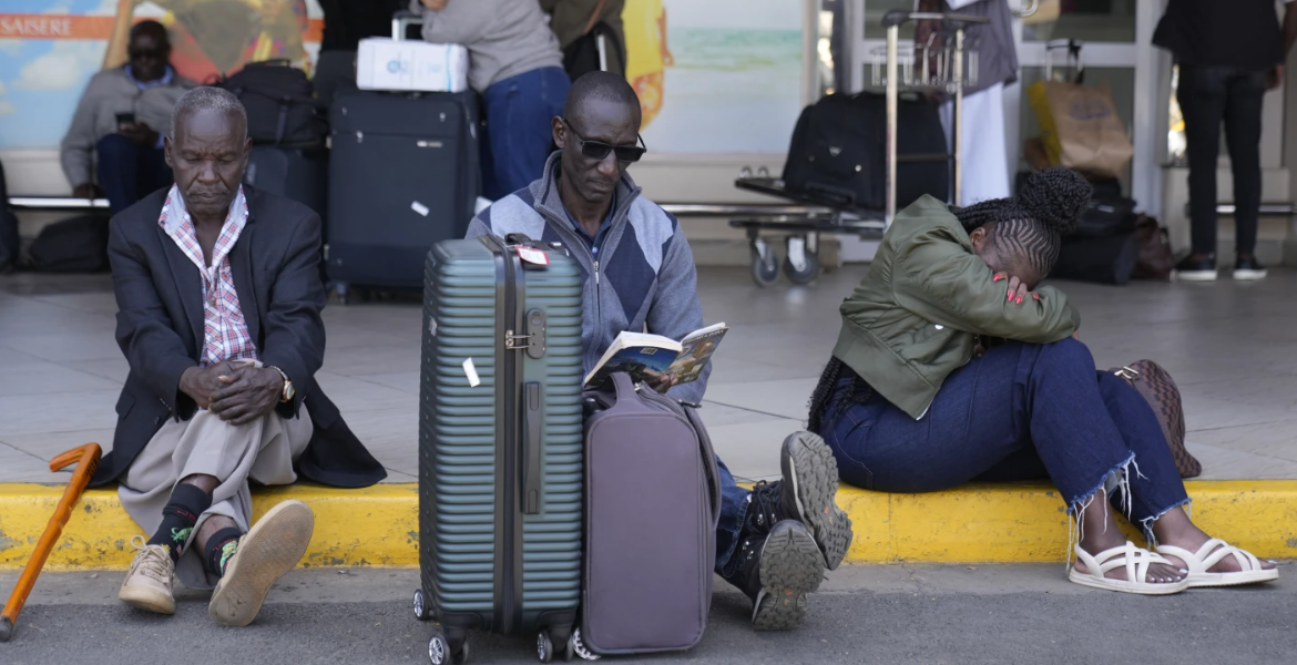 Passengers Stranded as JKIA Workers Protest Adani Takeover