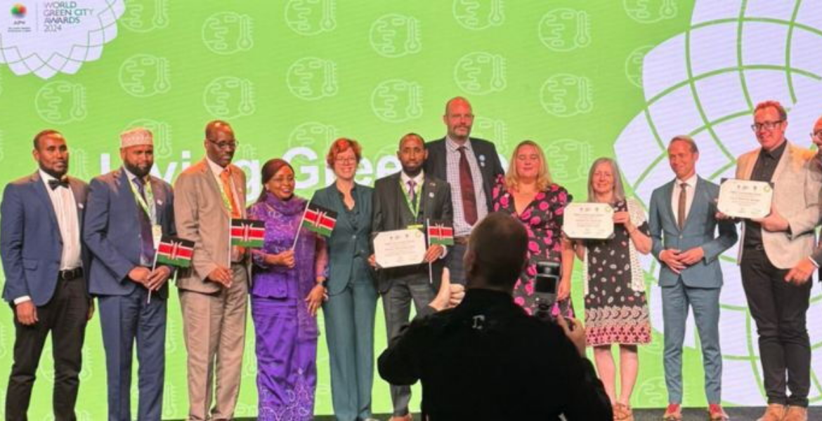 Mandera Clinches International Green City Award
