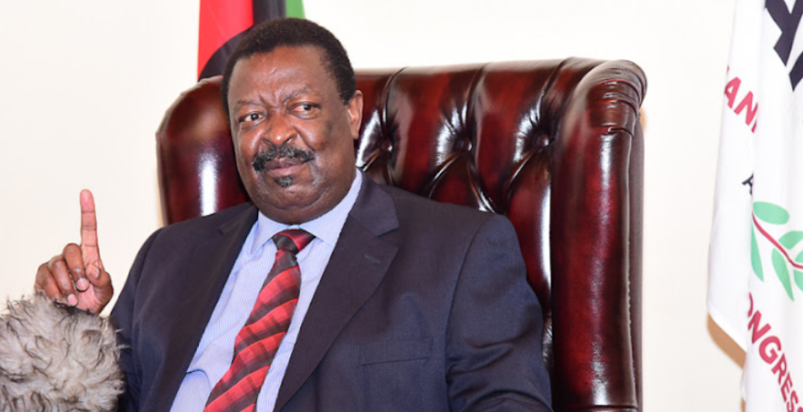 Make Mudavadi Deputy President, Luhya MPs Urge Ruto