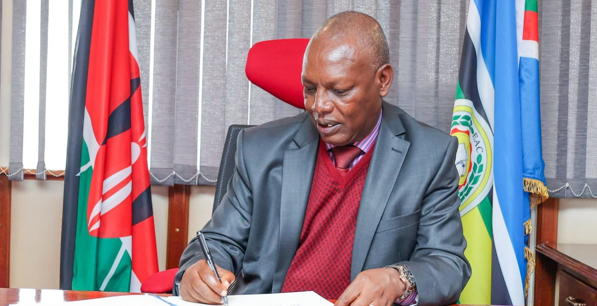 Cabinet Secretary for Agriculture Andrew Mwihia Why Kenya Could Stop Exporting Coffee to the EU by December 2024