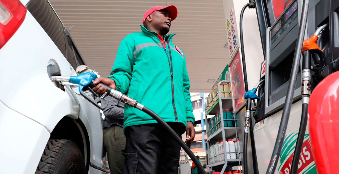 Pump Attendant Kenya's Fuel Prices Drop to Lowest Point Since Early 2022