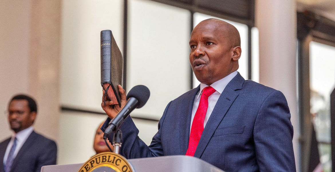 Government Declares Public Holiday for Kindiki's Swearing-in as Deputy President