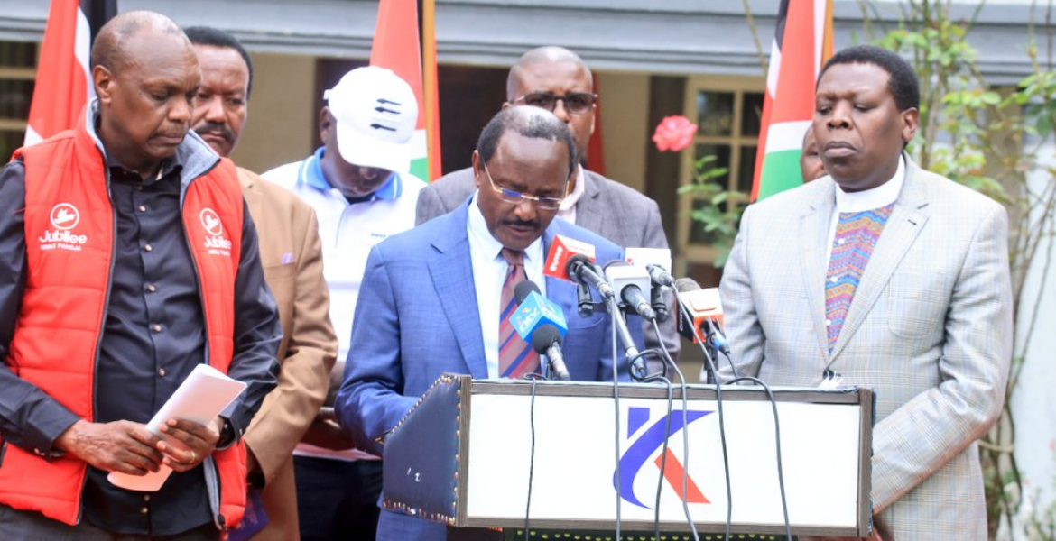 Kalonzo, Wamalwa Plan Exit from Azimio Coalition