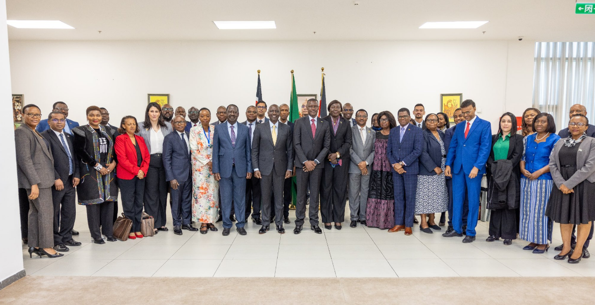 President Ruto Visits Ethiopia, Rallies Support for Raila's AU Commission Bid