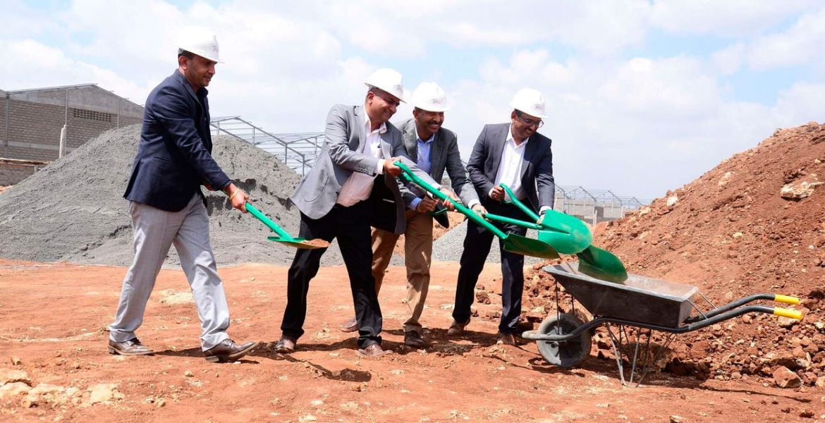 Purple Dot International Limited Directors During a Groundbreaking Purple Dot Unveils Luxurious Marigold II Project in Nairobi's Affluent Lang'ata