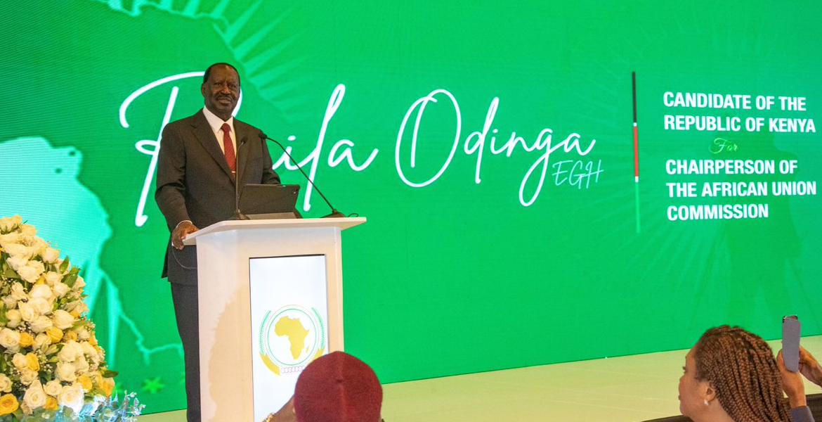 Odinga Launches Bold Bid for AU Commission Chair in Addis Ababa