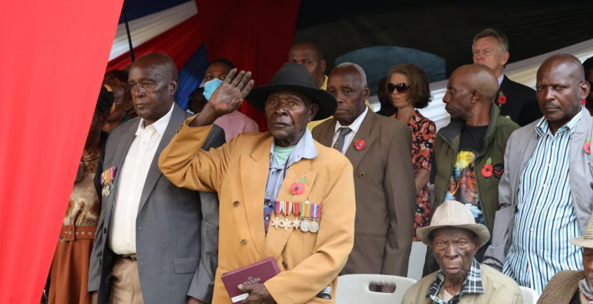 British Recognition Ceremony Honours Kenyan World War II Veterans