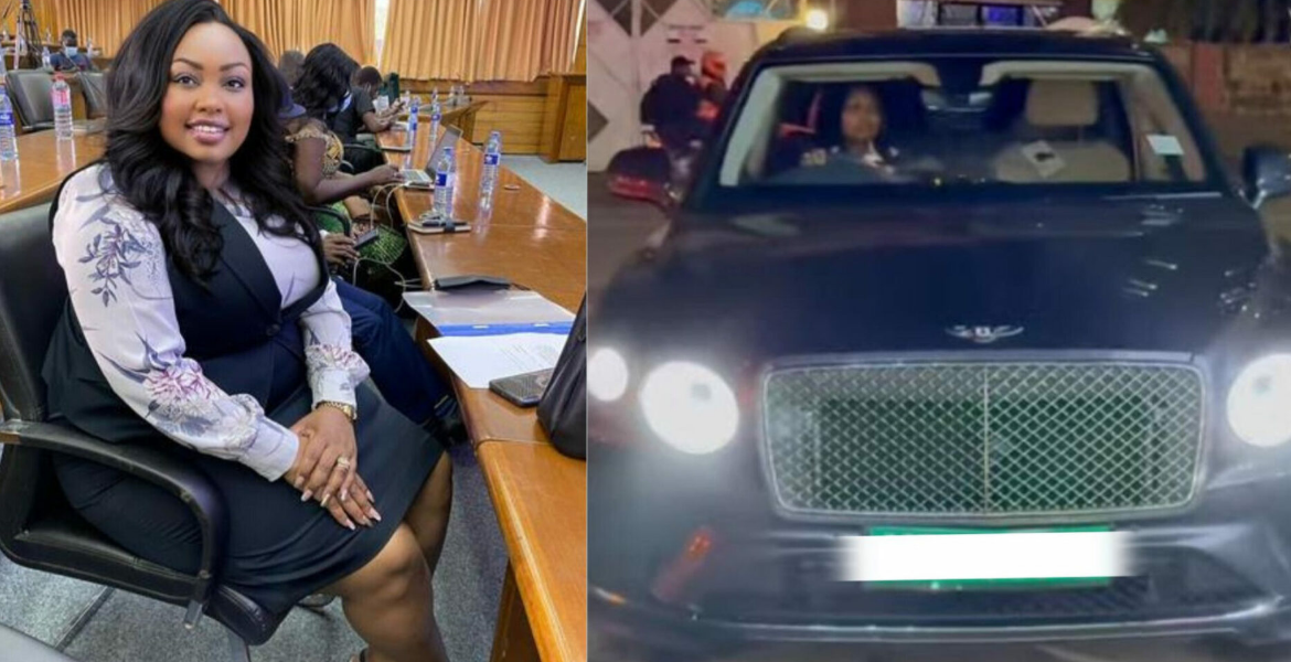 A Look Inside Millicent Omanga's Sh20M Bentley SUV