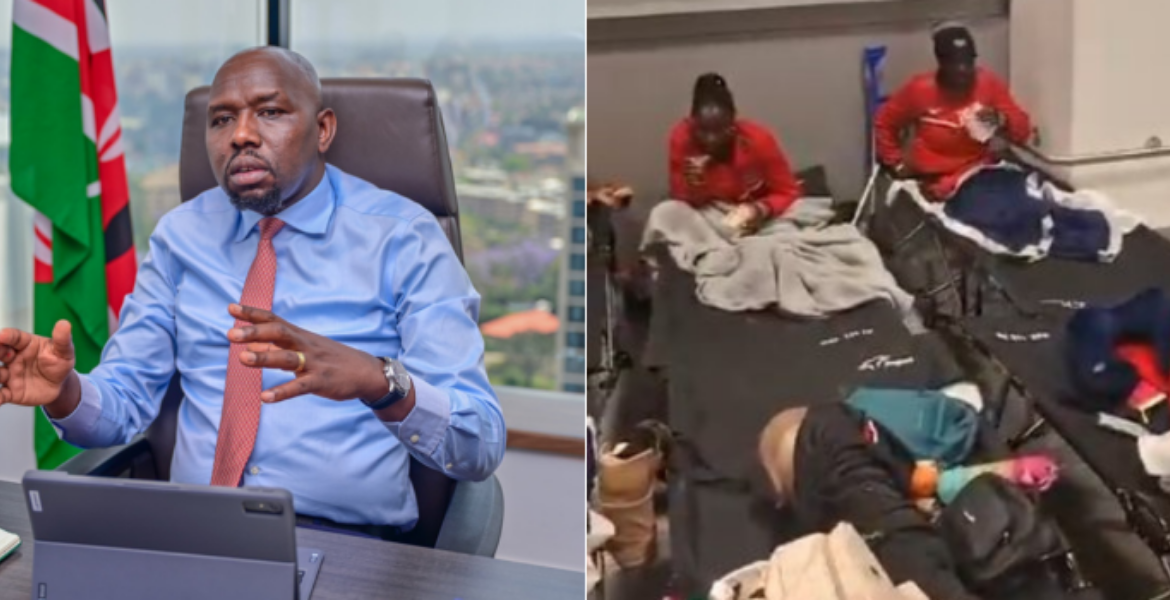 Murkomen Refutes Claims of Stranded Amputee Squad at Frankfurt Airport