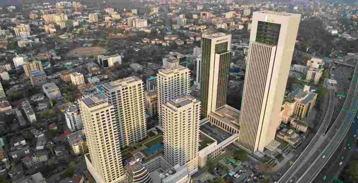GTC Aerial View Tourist Boom Drives Kenya's Largest Hotel Building Spree