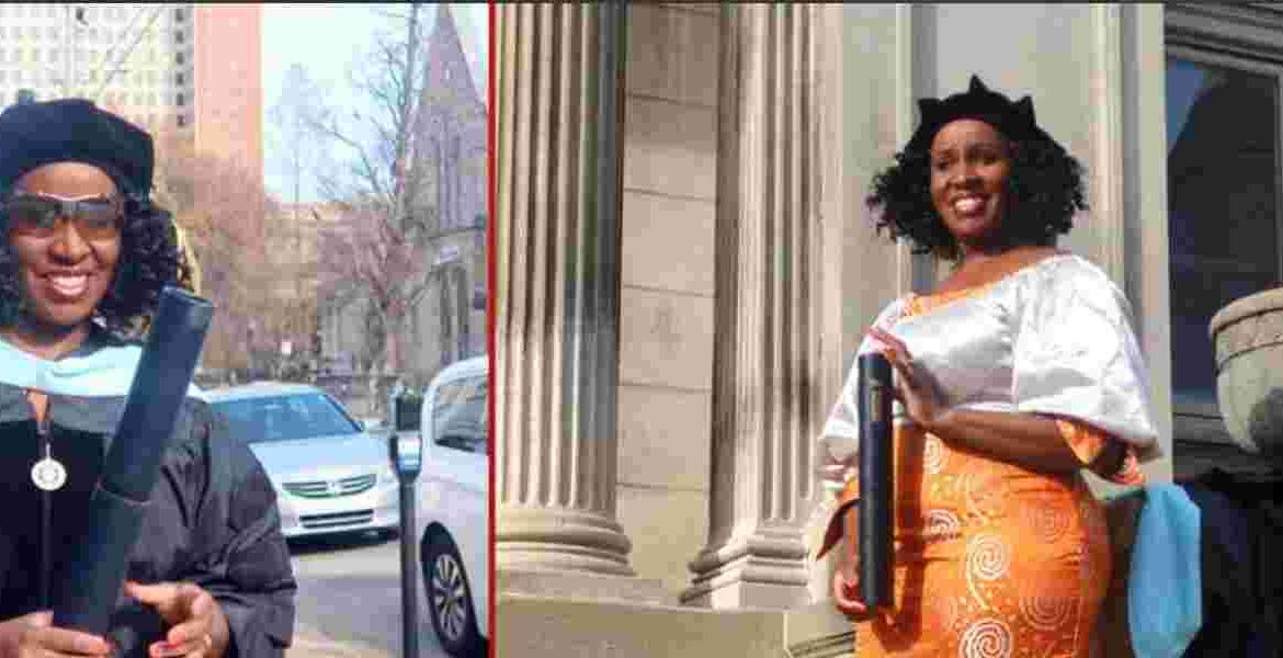 Kenyan philanthropist Lyna Nyamwaya Kenyan Philanthropist Lyna Nyamwaya Earns Doctorate from Spalding University