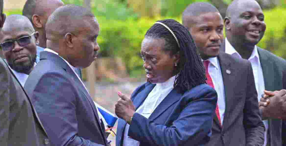 Karua and Besigye's Legal Team Denied Entry at Judiciary HQ