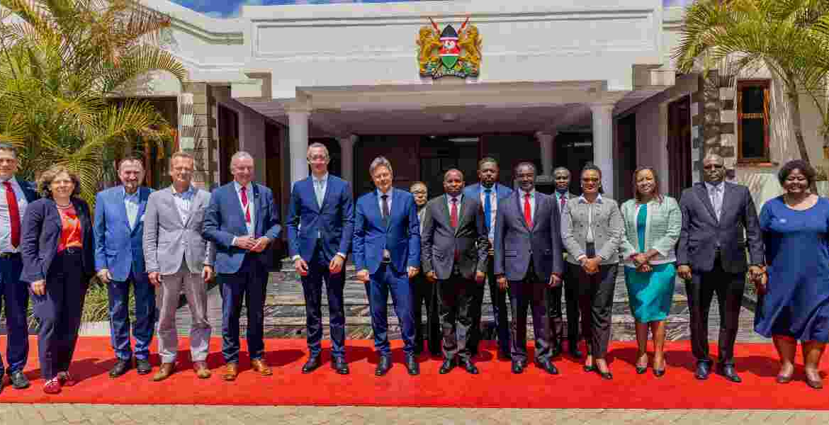 German Vice Chancellor Meets Kindiki at His Karen Residence