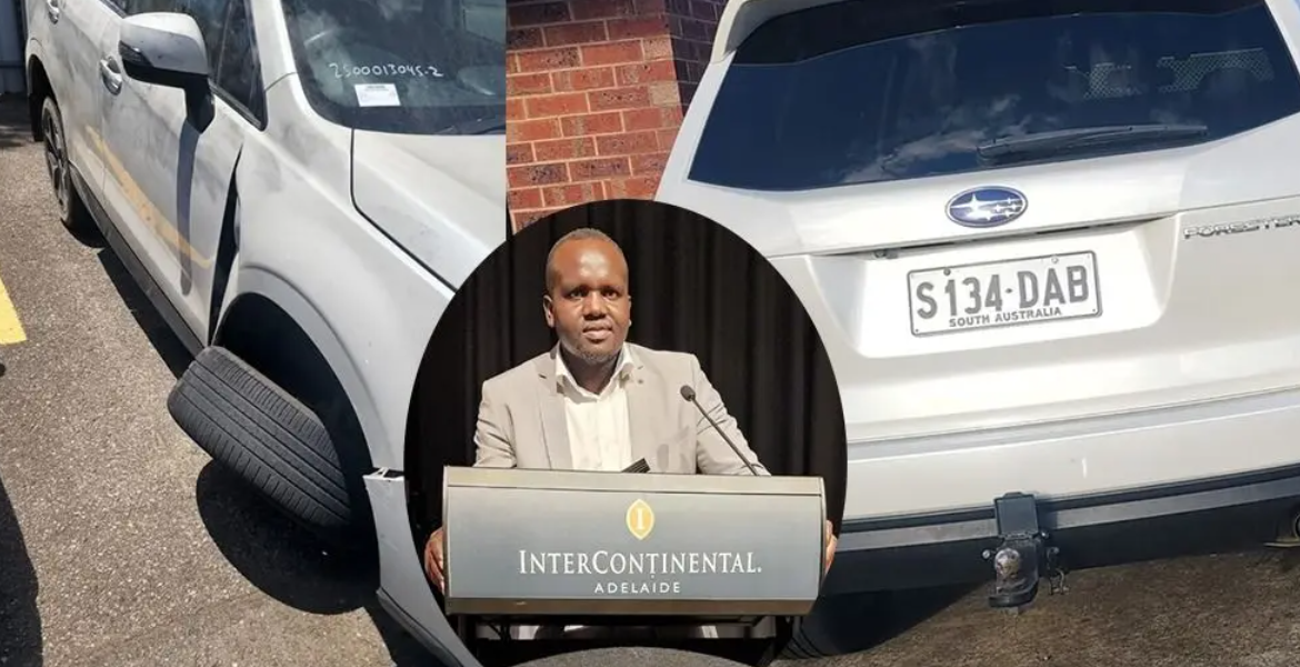 Kenyan-Australian Community Leader Hosea Kiprono Stolen Vehicle Belonging to Kenyan Recovered in Adelaide, Six Teens Arrested
