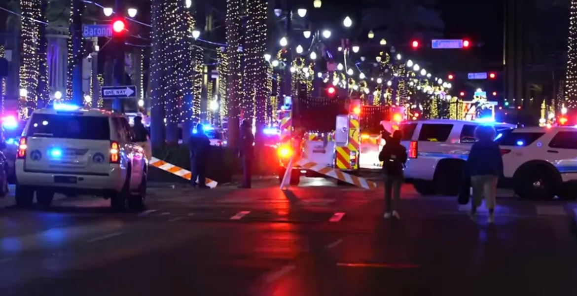 10 Killed as Truck Driver Deliberately Crashes Through French Quarter Crowd in New Orleans
