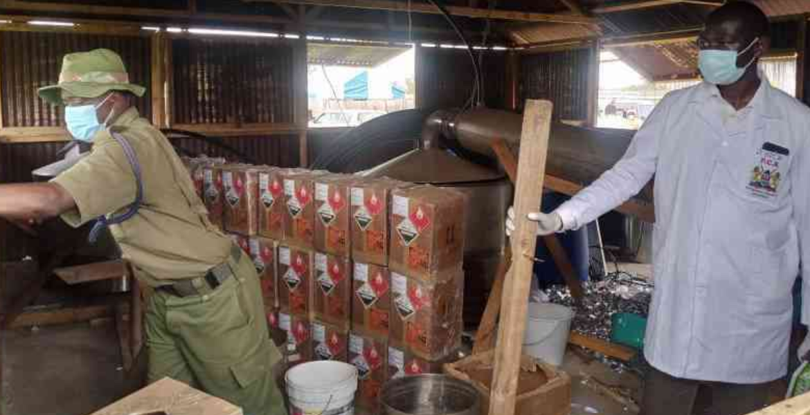 Massive Drug Operation Found Deep in Kenya's Namanga Forest