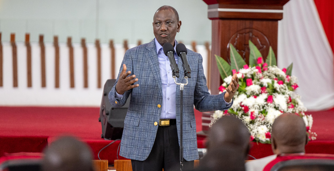 President Ruto Cites God's Hand In His Presidency