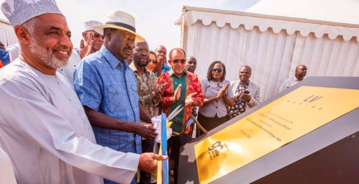 Odinga Family Launches Sh120bn Kisumu Housing Project