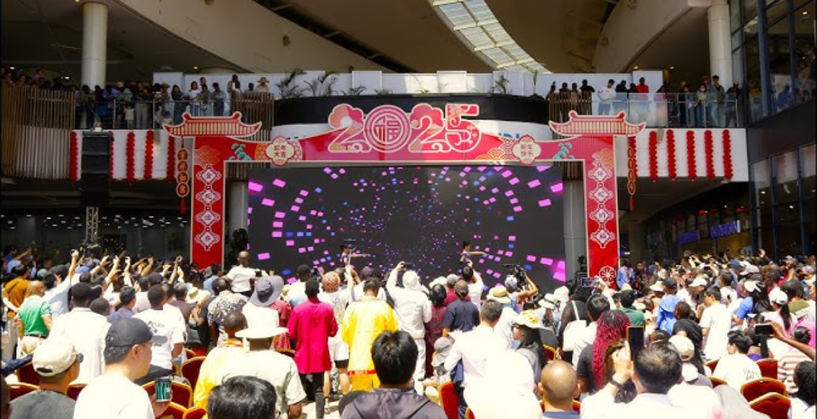 Hundreds Gather at Nairobi's Two Rivers Mall for Chinese New Year Celebration