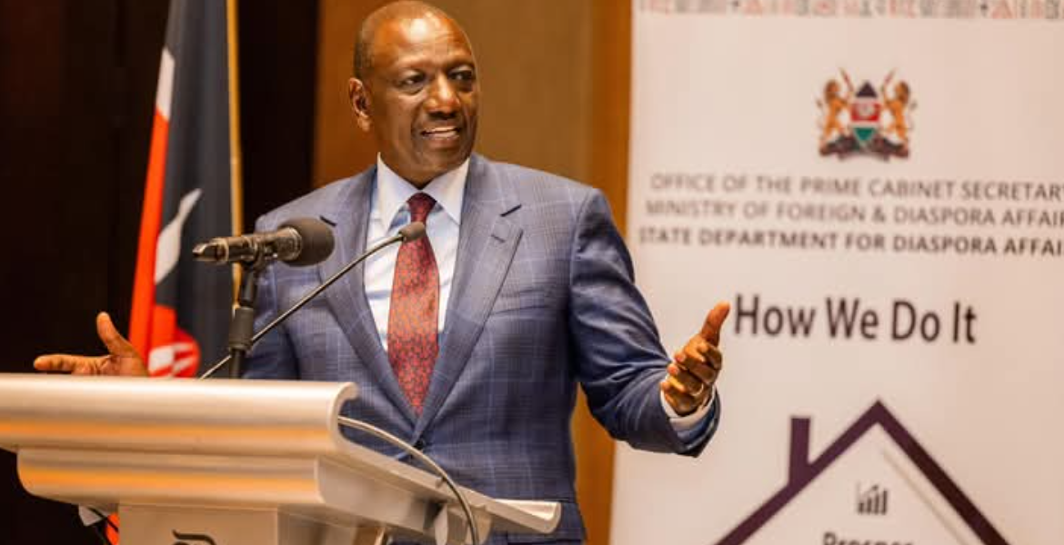 Ruto Meets Kenyan Diaspora in Egypt