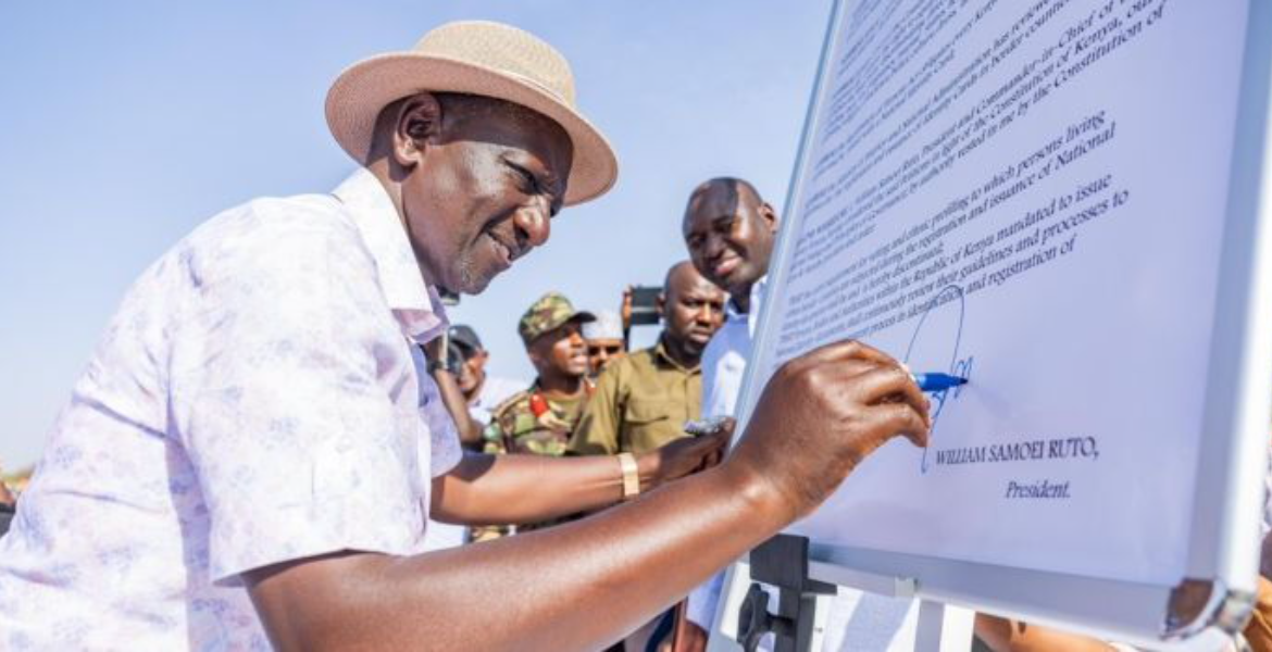 How Border Communities Will Benefit from Ruto's ID Vetting Changes