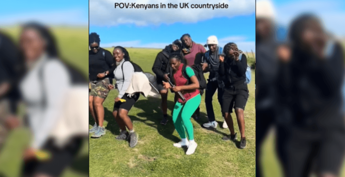 Kenyans in the UK Viral Video of Kenyans in British Countryside Ignites Debate over Inclusivity in UK