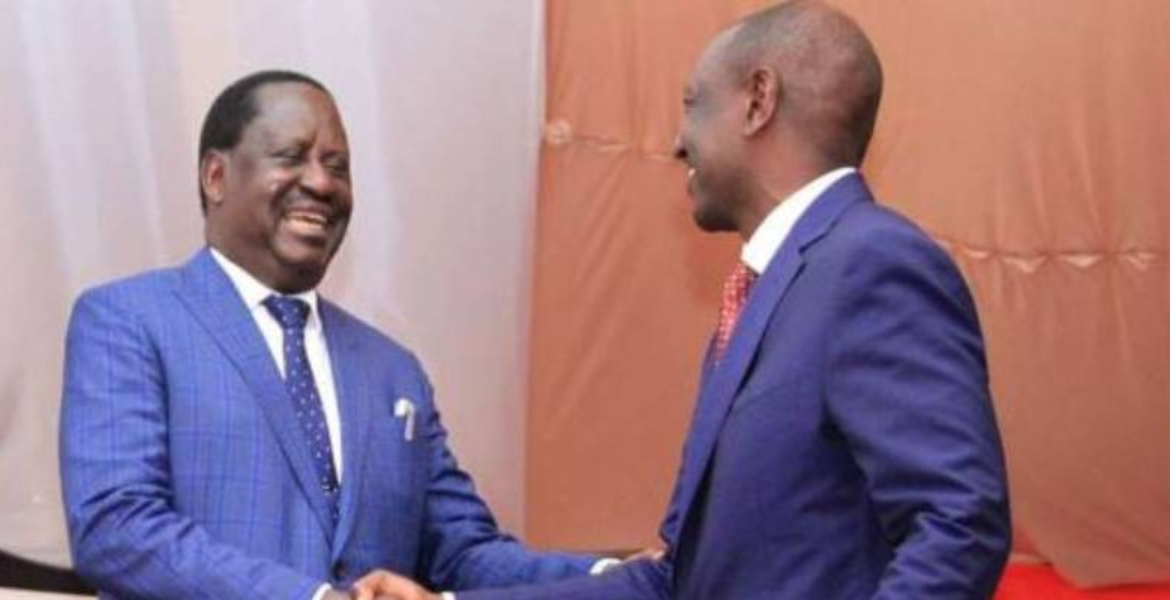 Odinga-Ruto Talks in Mombasa Signal Potential Government Coalition