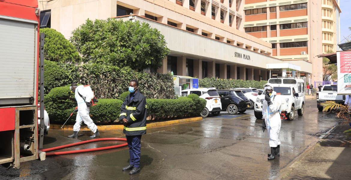 Nairobi Green Army Conducts Cleanup Operation at Stima Plaza Following Illegal Dumping